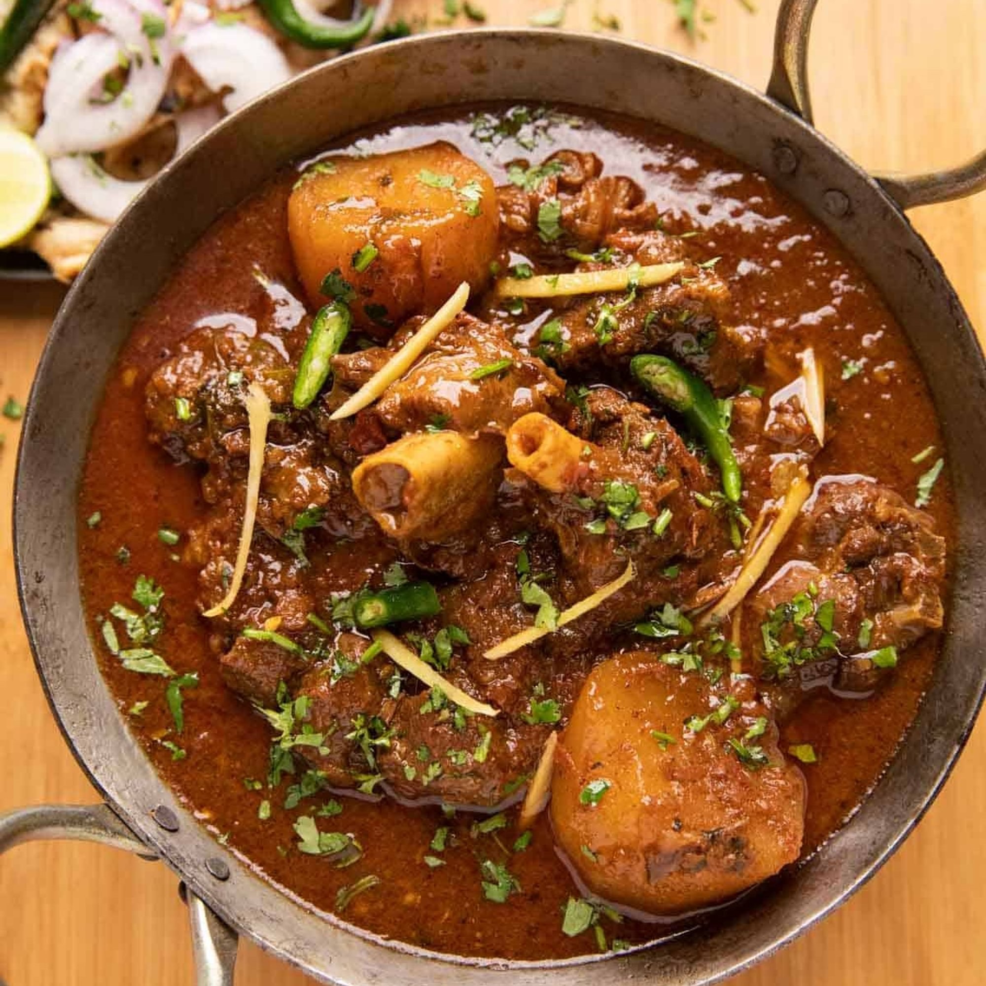 Kadai Goat Curry