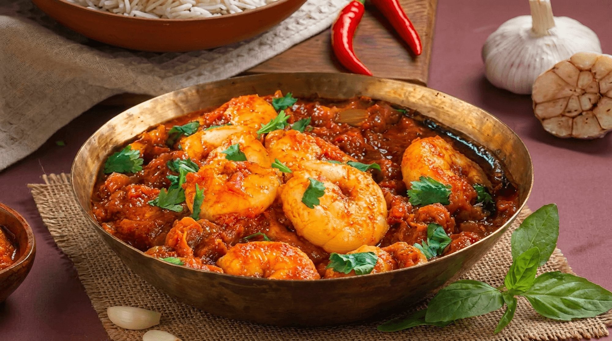 Shrimp Karahi