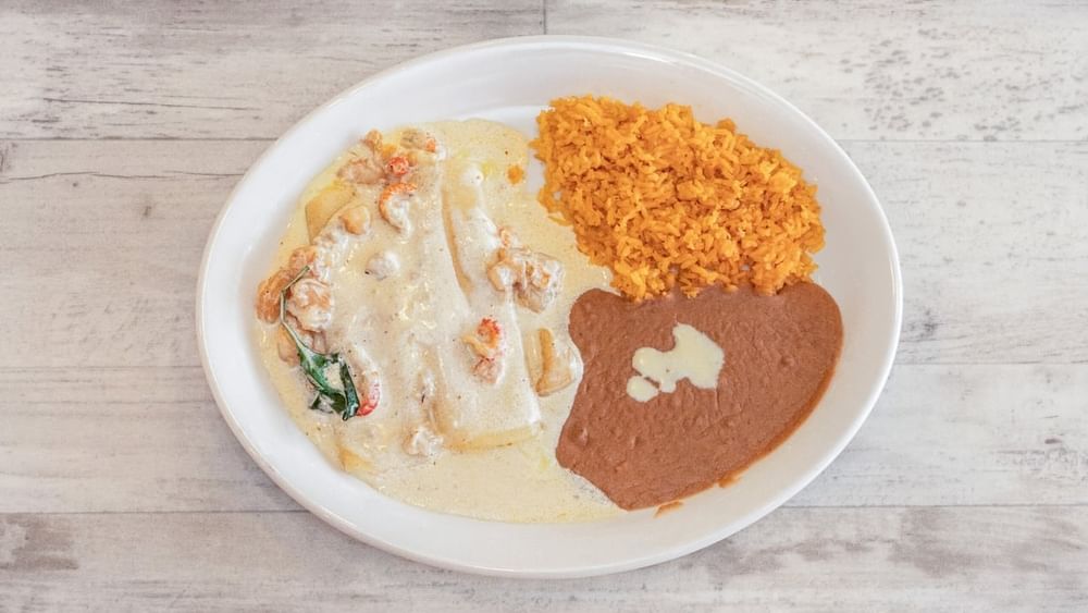 Seafood Enchiladas
