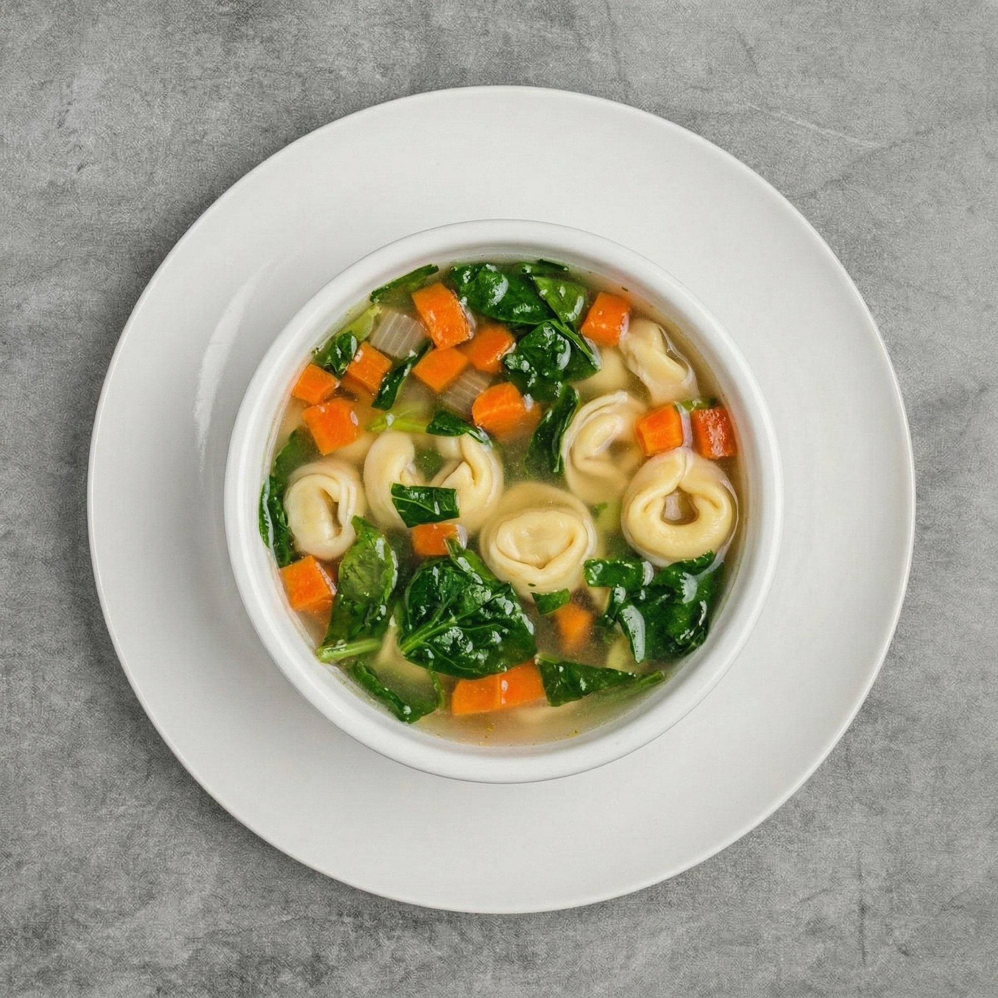 Spinach Tortellini Soup