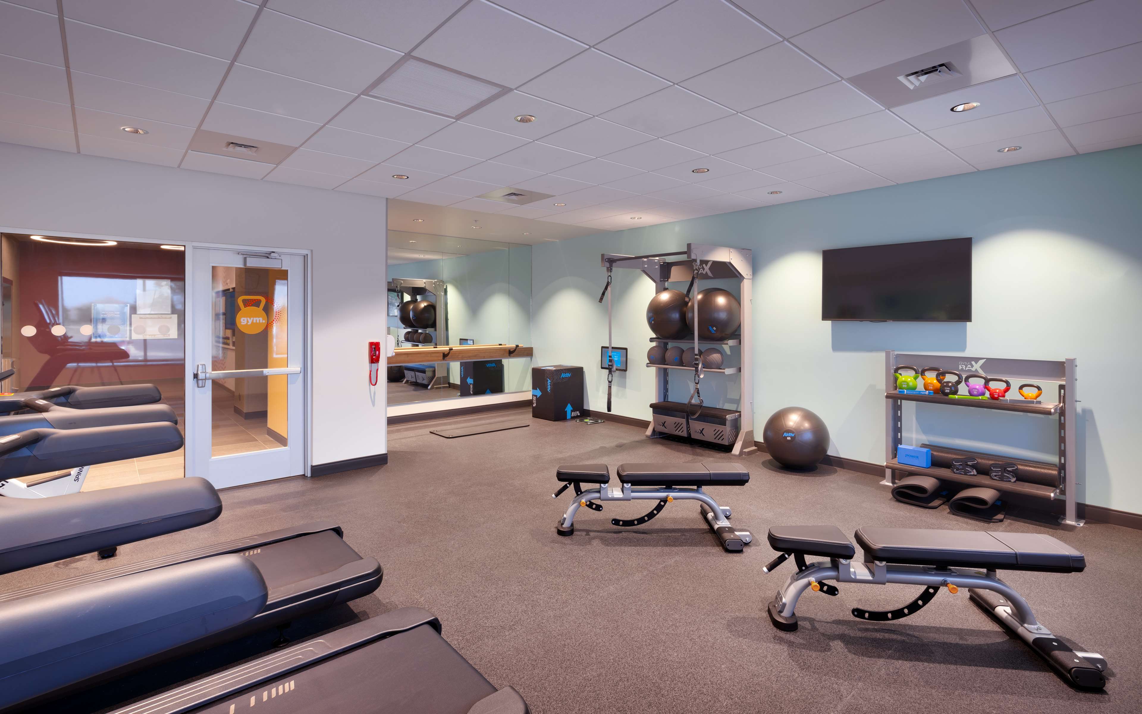 Health club  fitness center  gym