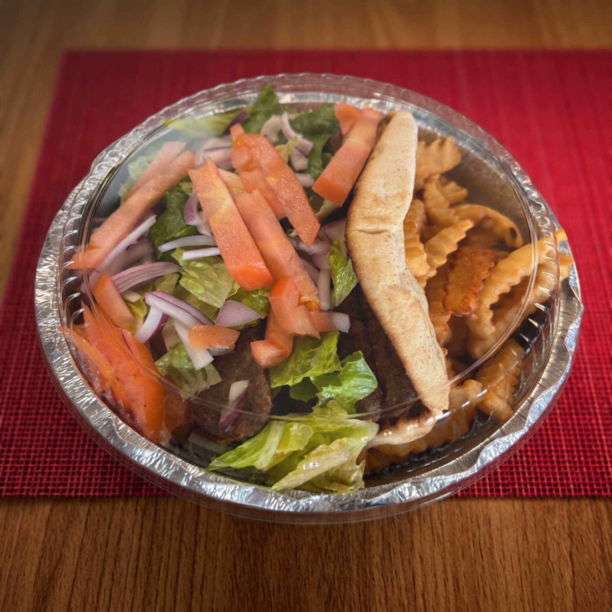 Gyro Platter Includes French Fries