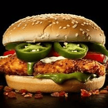 The Kicken Burger