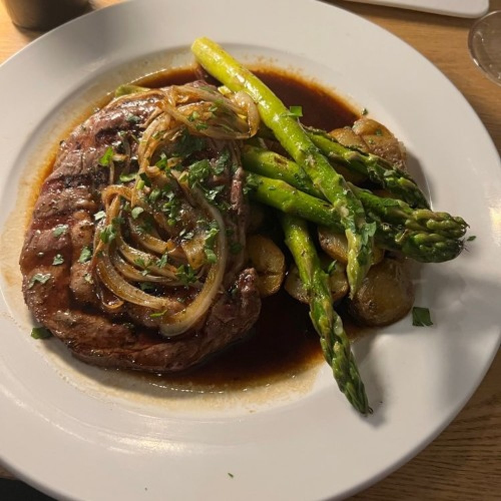 My Rib Eyes Plate