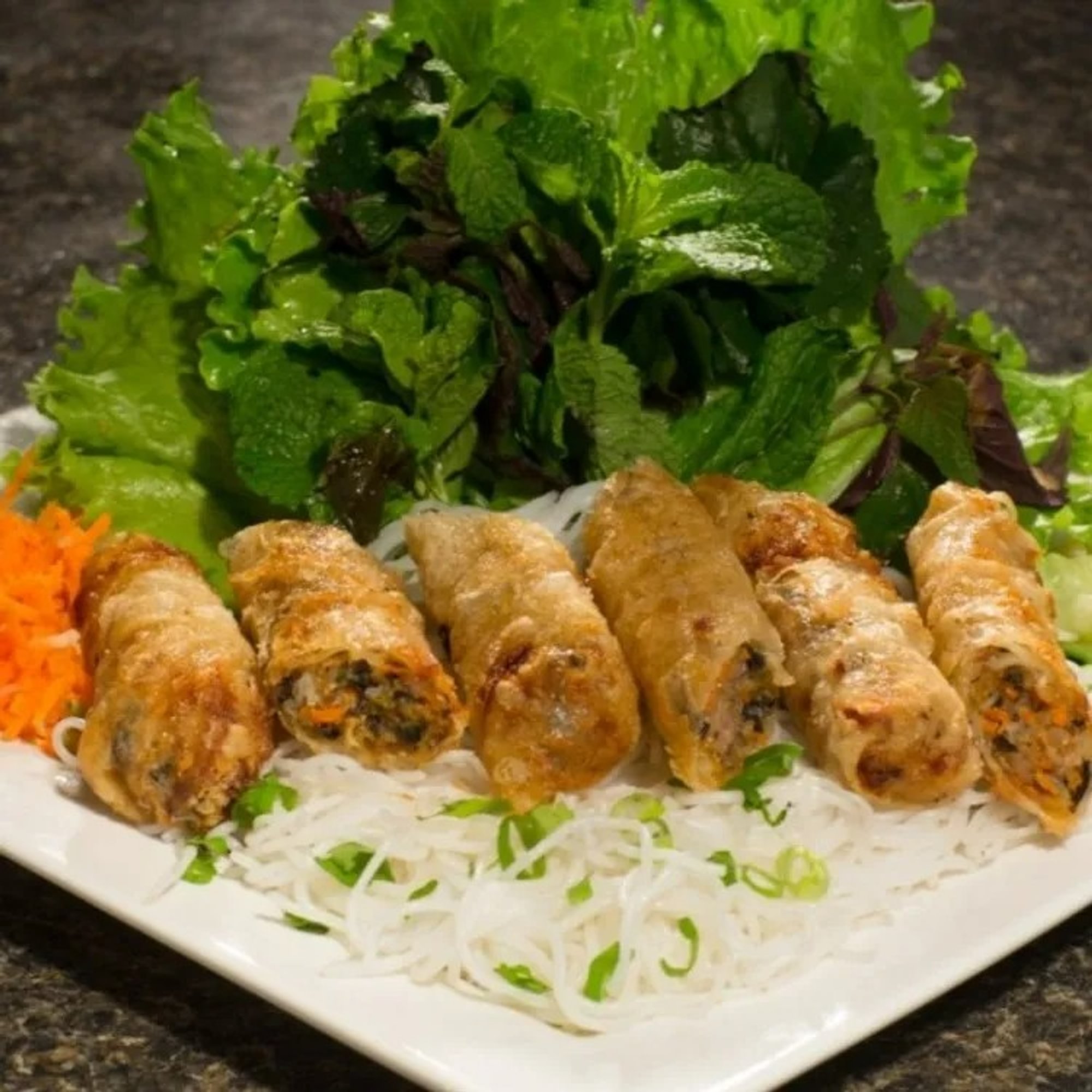 Vietnamese Eggrolls (Cha Gio Rau Song)