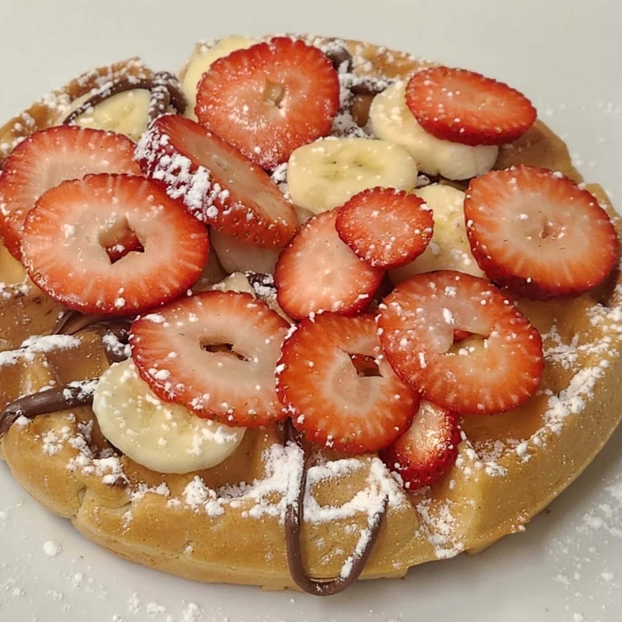 Nutella Belgian Waffle