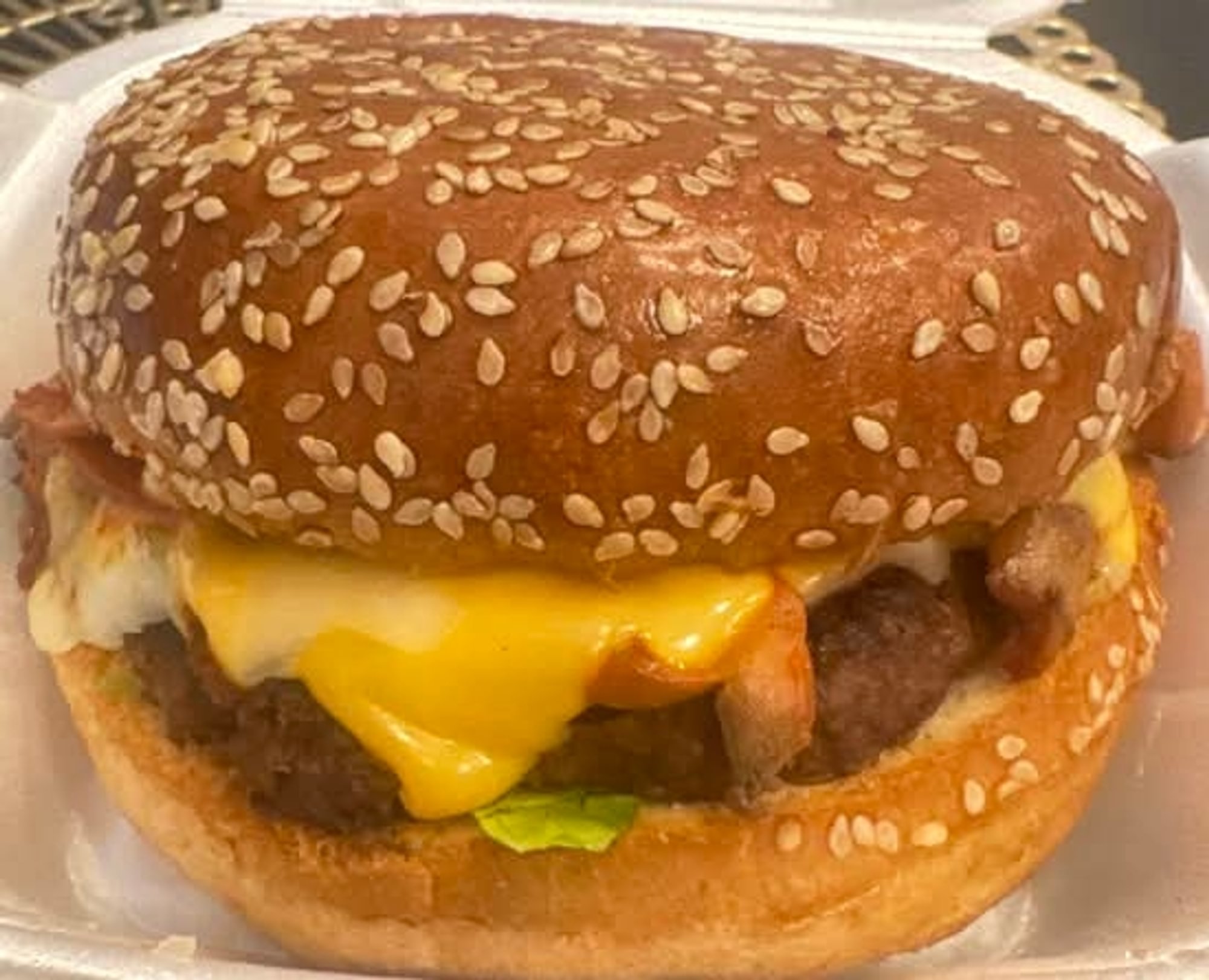 Mushroom & Swiss Burger