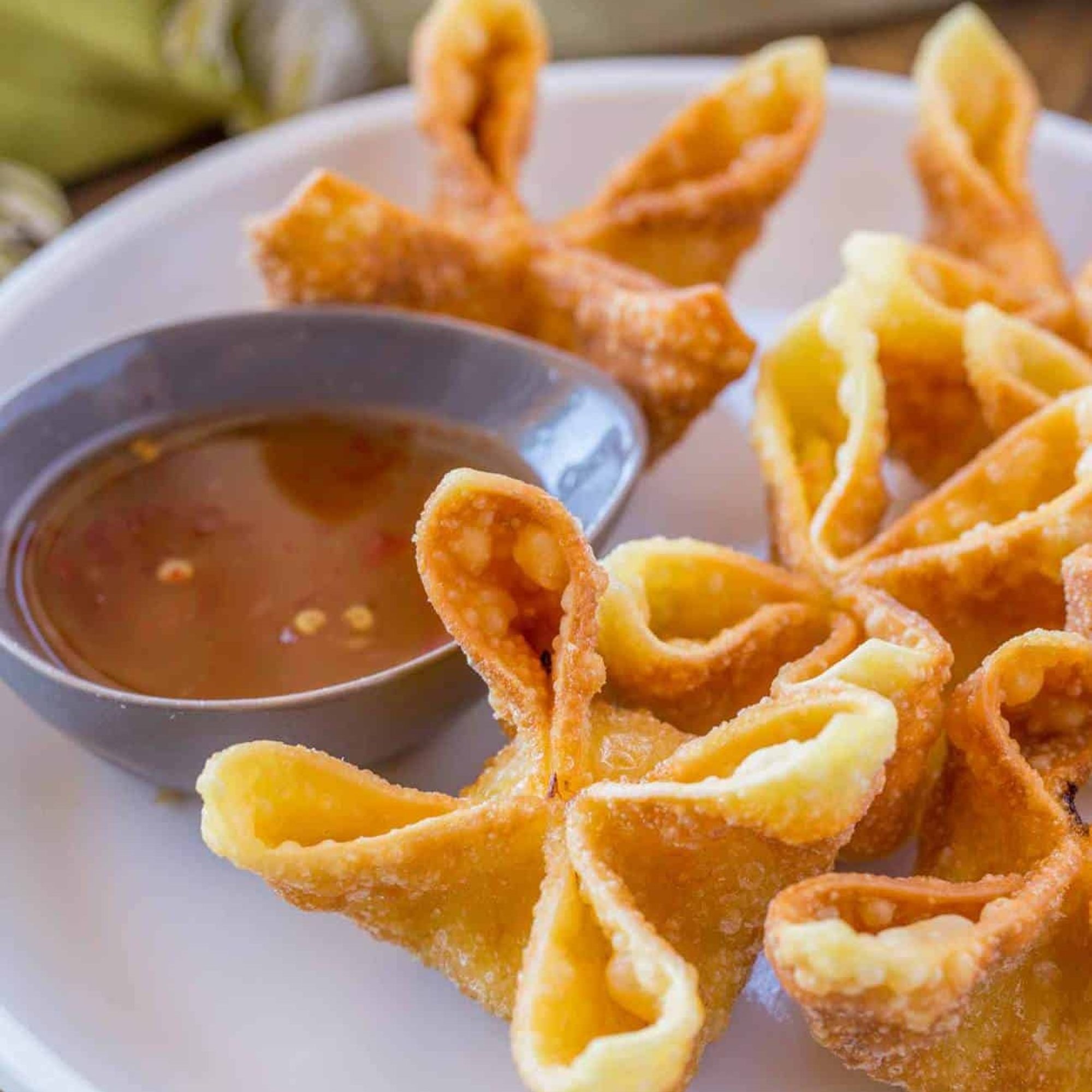 CRAB CHEESE WONTON TRAY