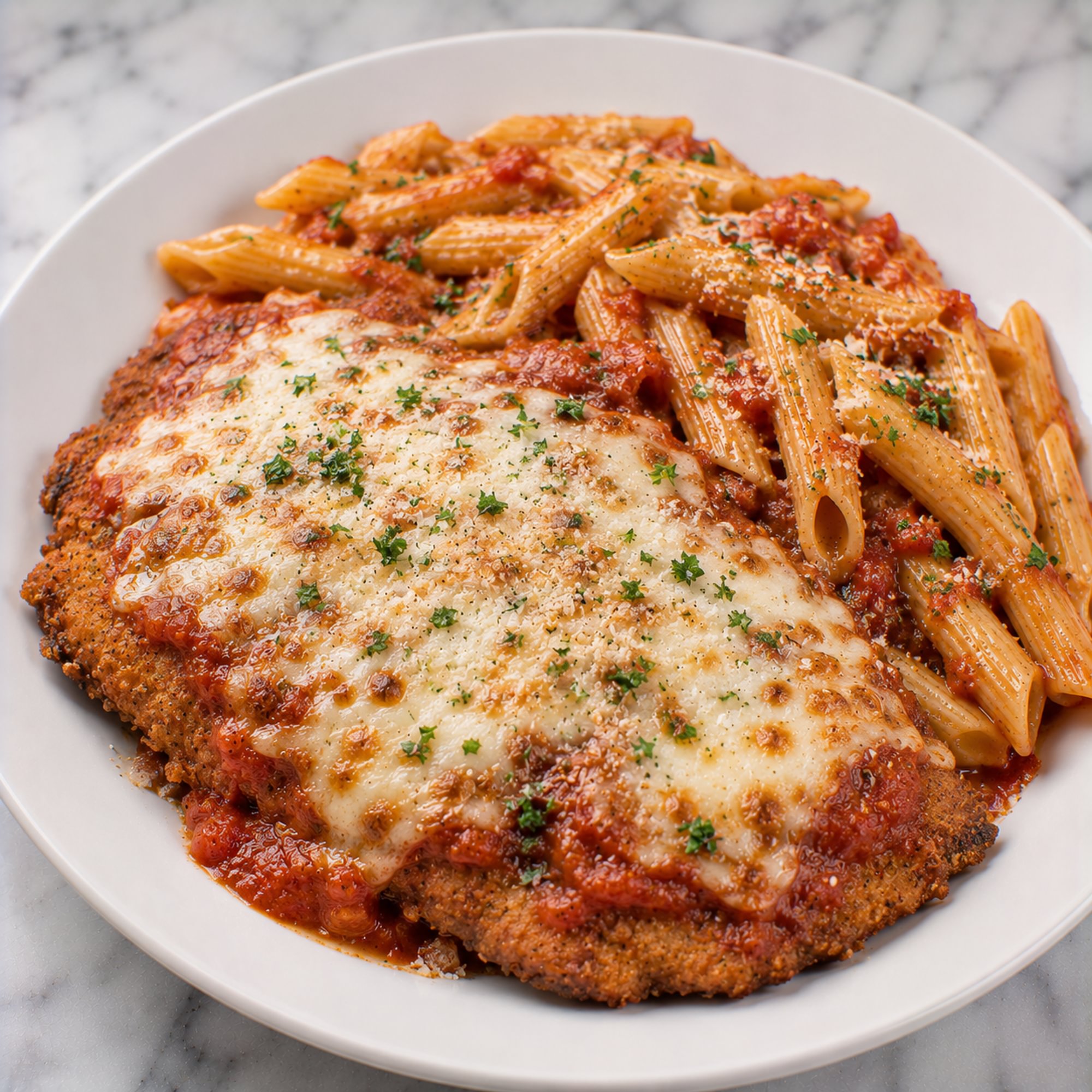 Veal Parmesan Entree