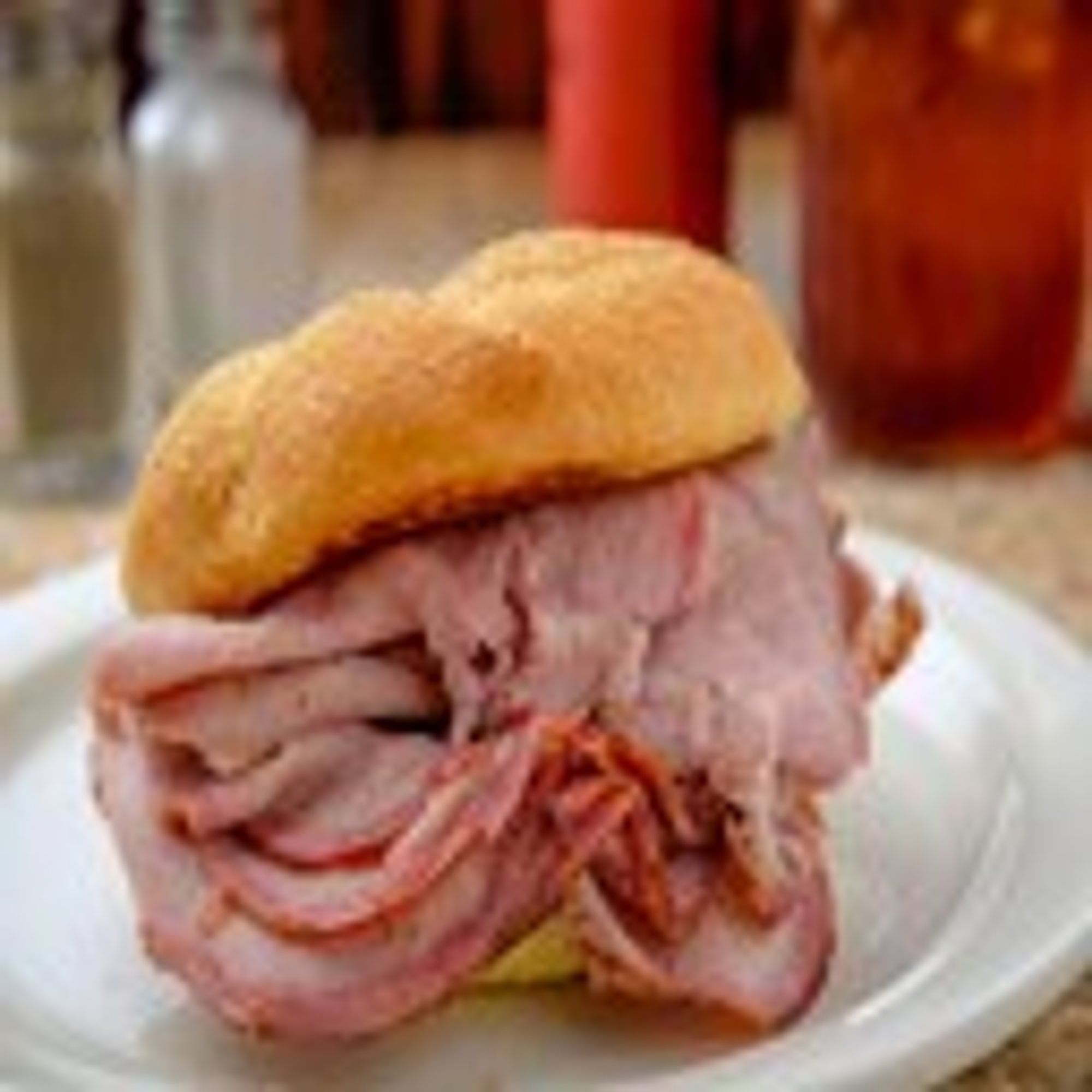Sliced Beef Sandwich