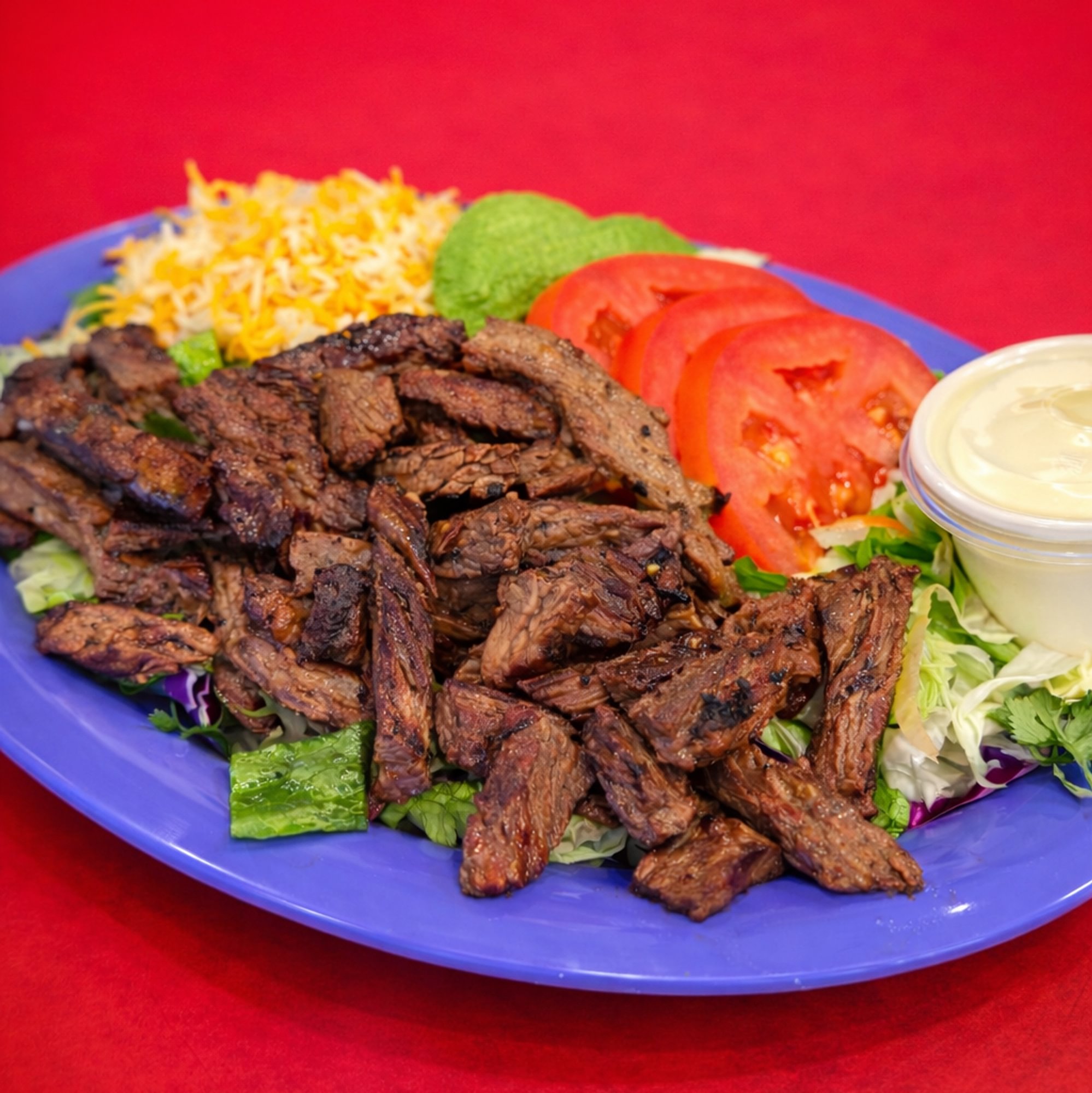 Avocado Steak Salad