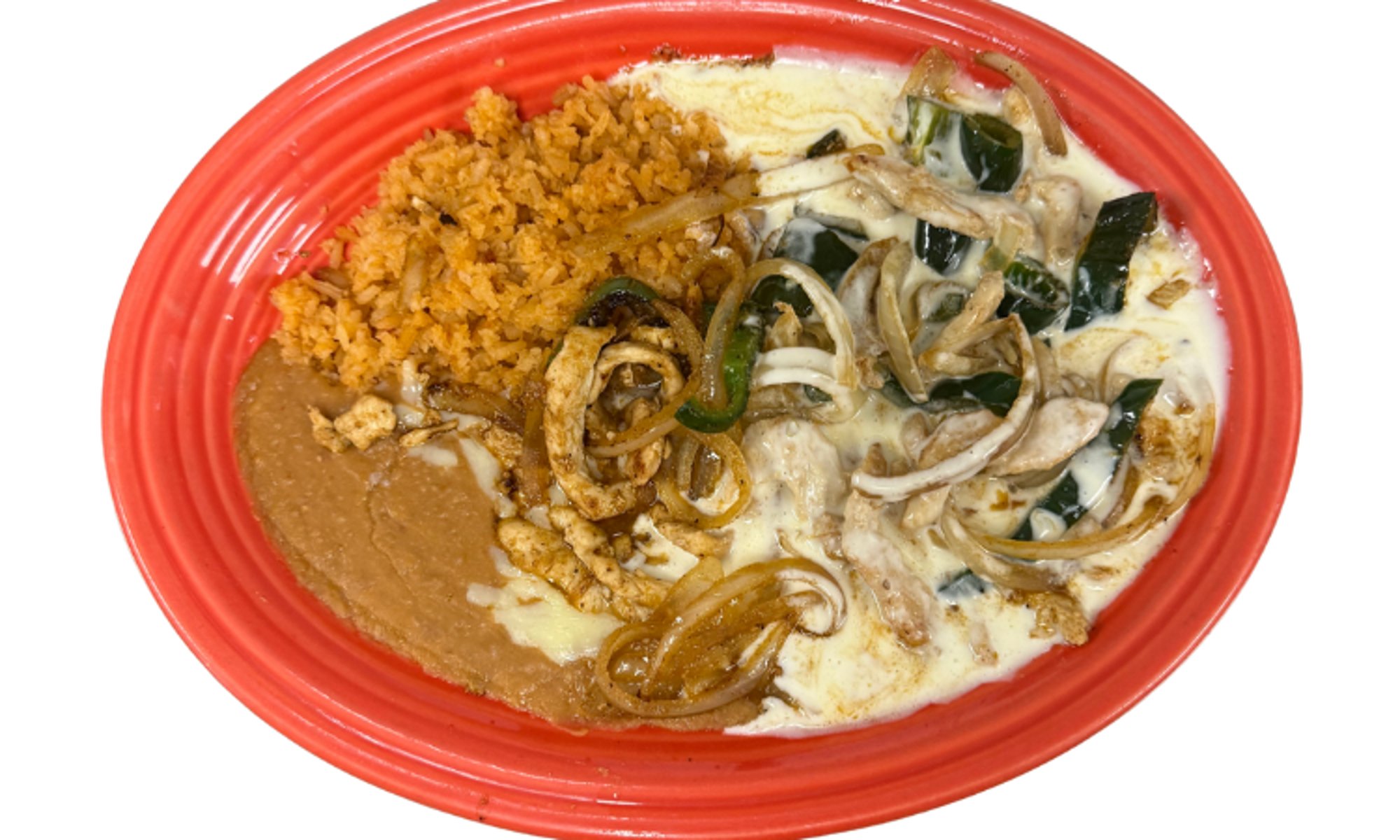 lunch pollo a la crema