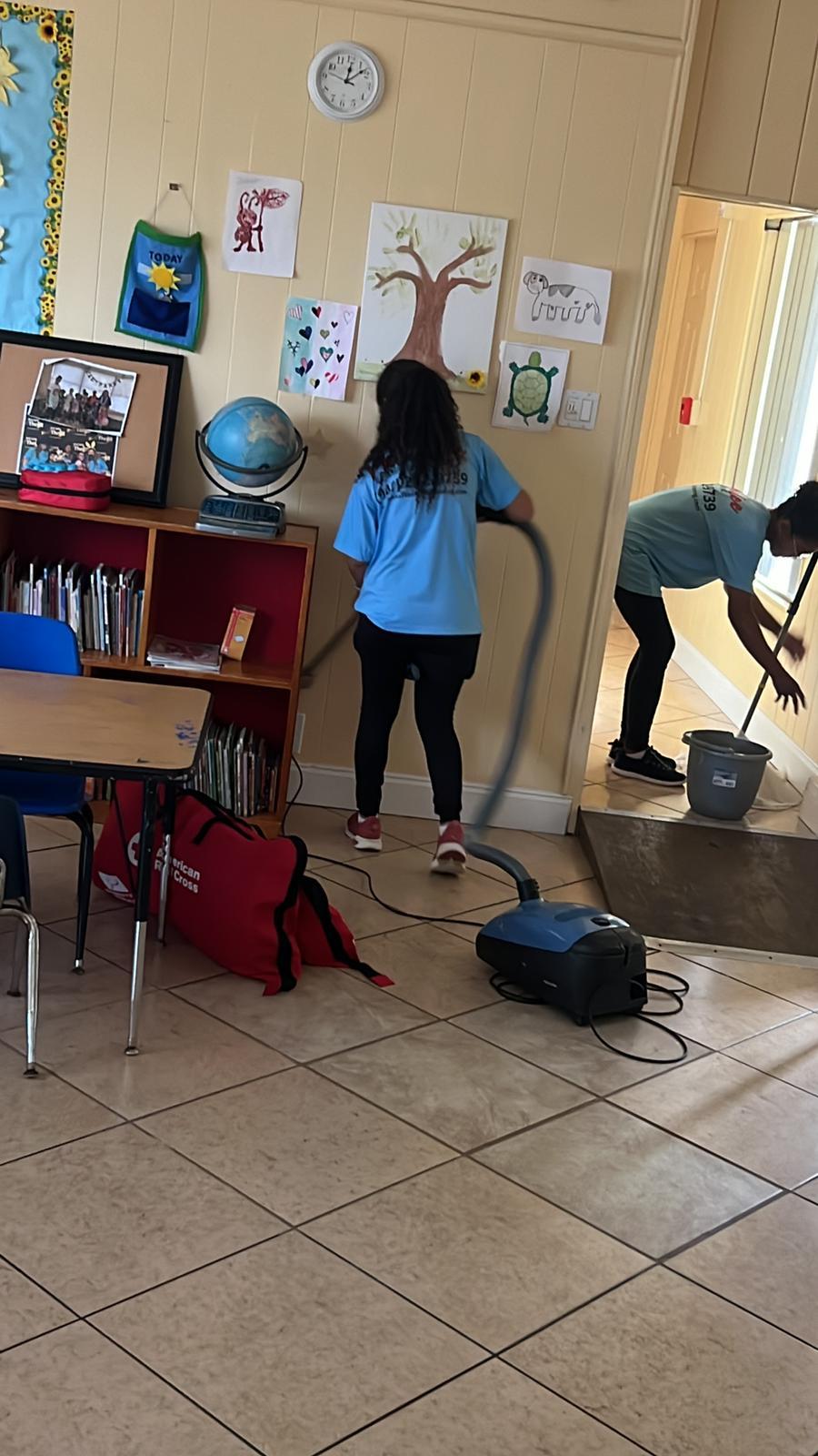 Manatee Ladies Cleaning Image