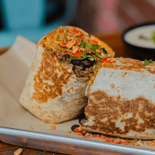 Crispy Shrimp Burrito