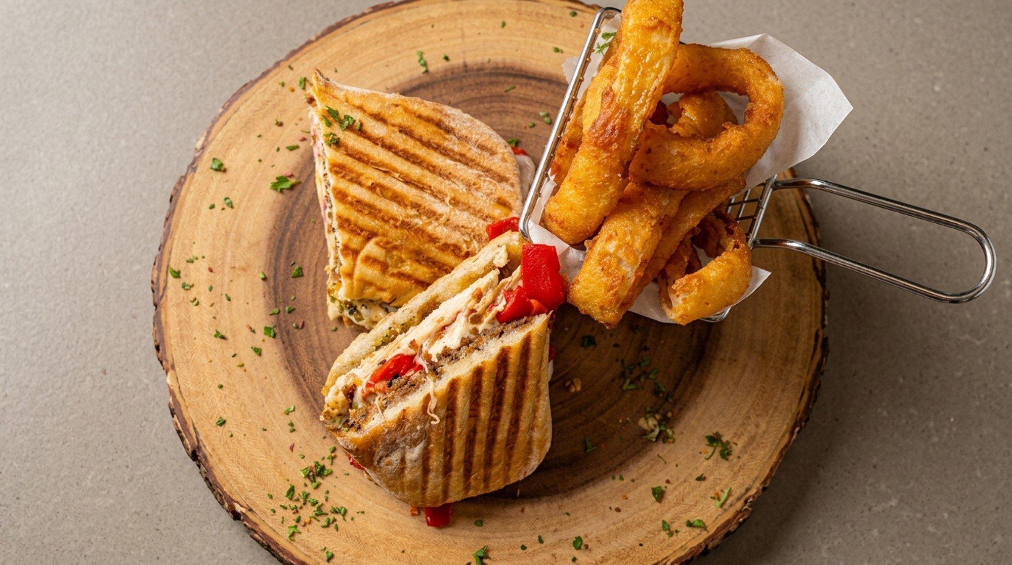Grilled Chicken Panini