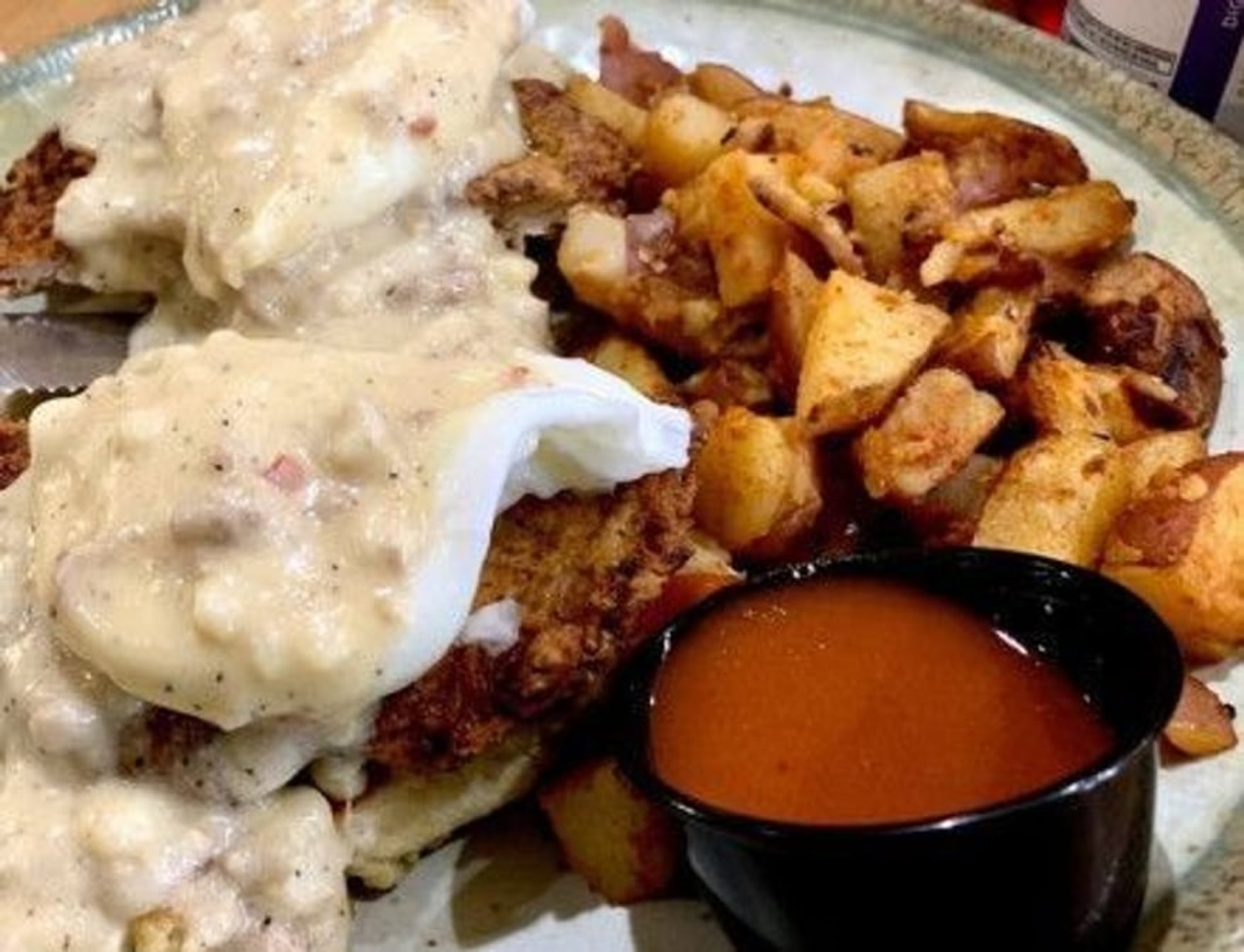 Country Fried Chicken Benedict