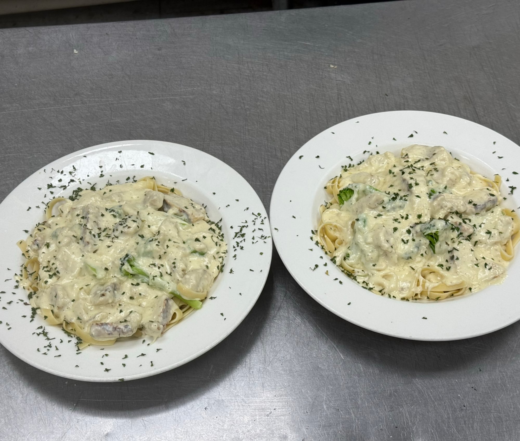 Chicken Alfredo Lunch