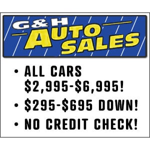 G&amp;H Auto Sales Logo