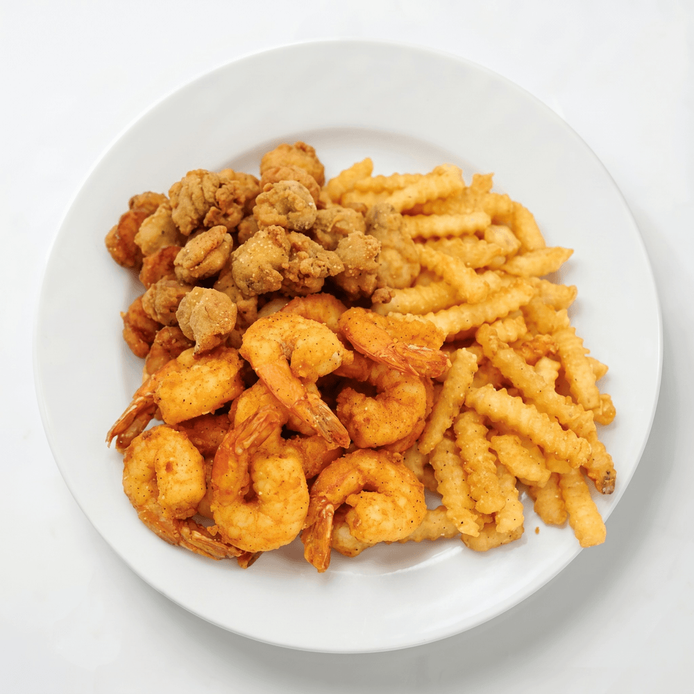 Oysters & Shrimp Menu