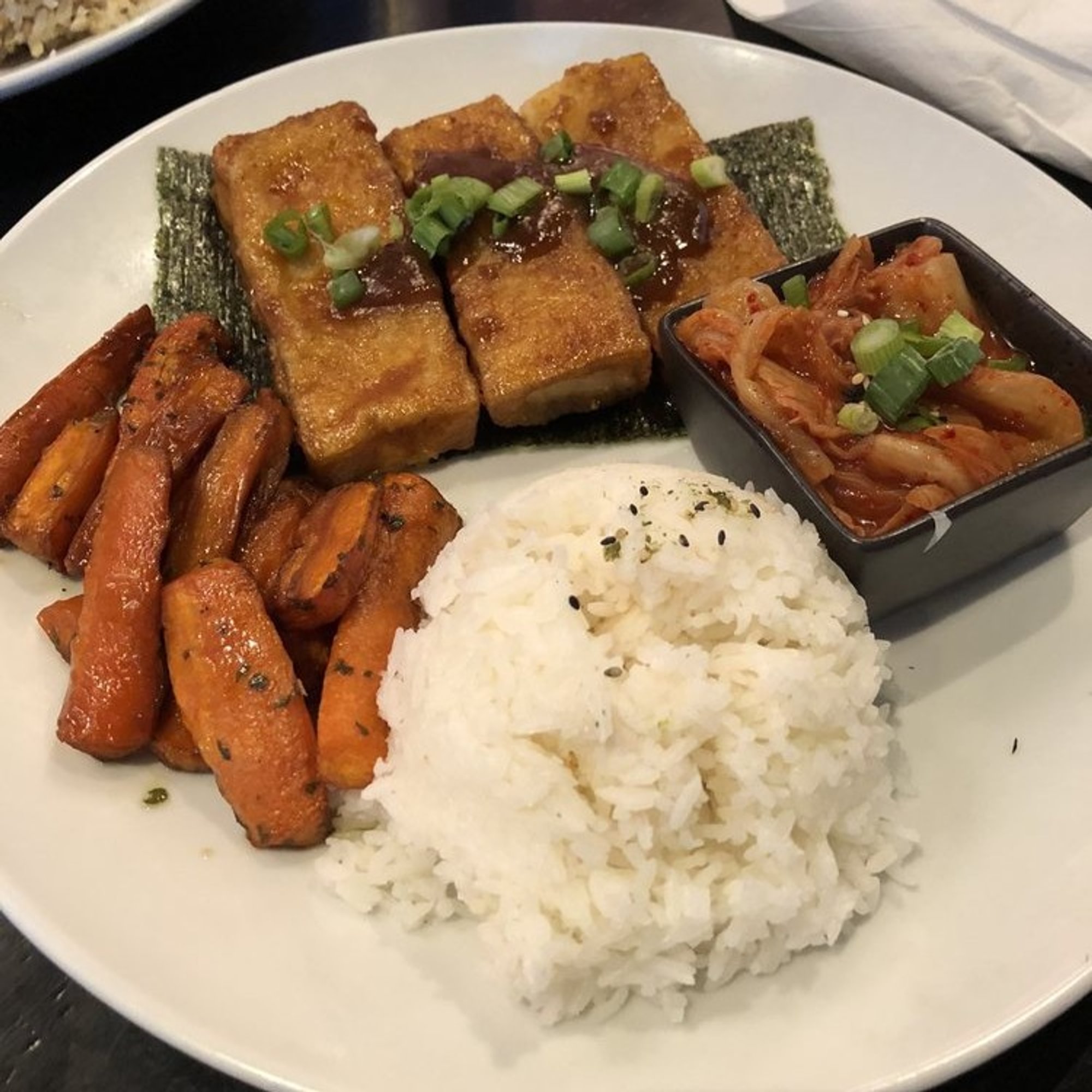 8. Tofu Teppanyaki Platter