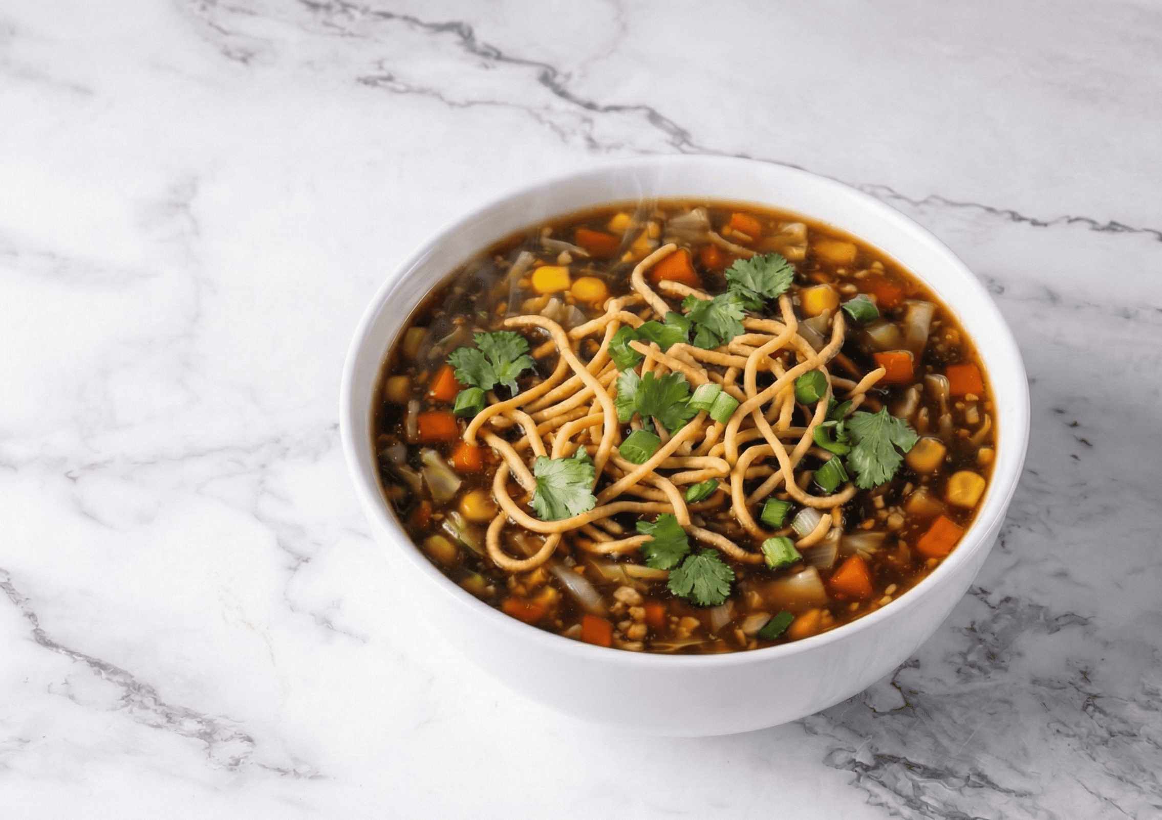 CHICKEN MANCHOW SOUP