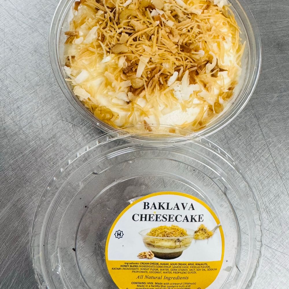Baklava Cheesecake Cup