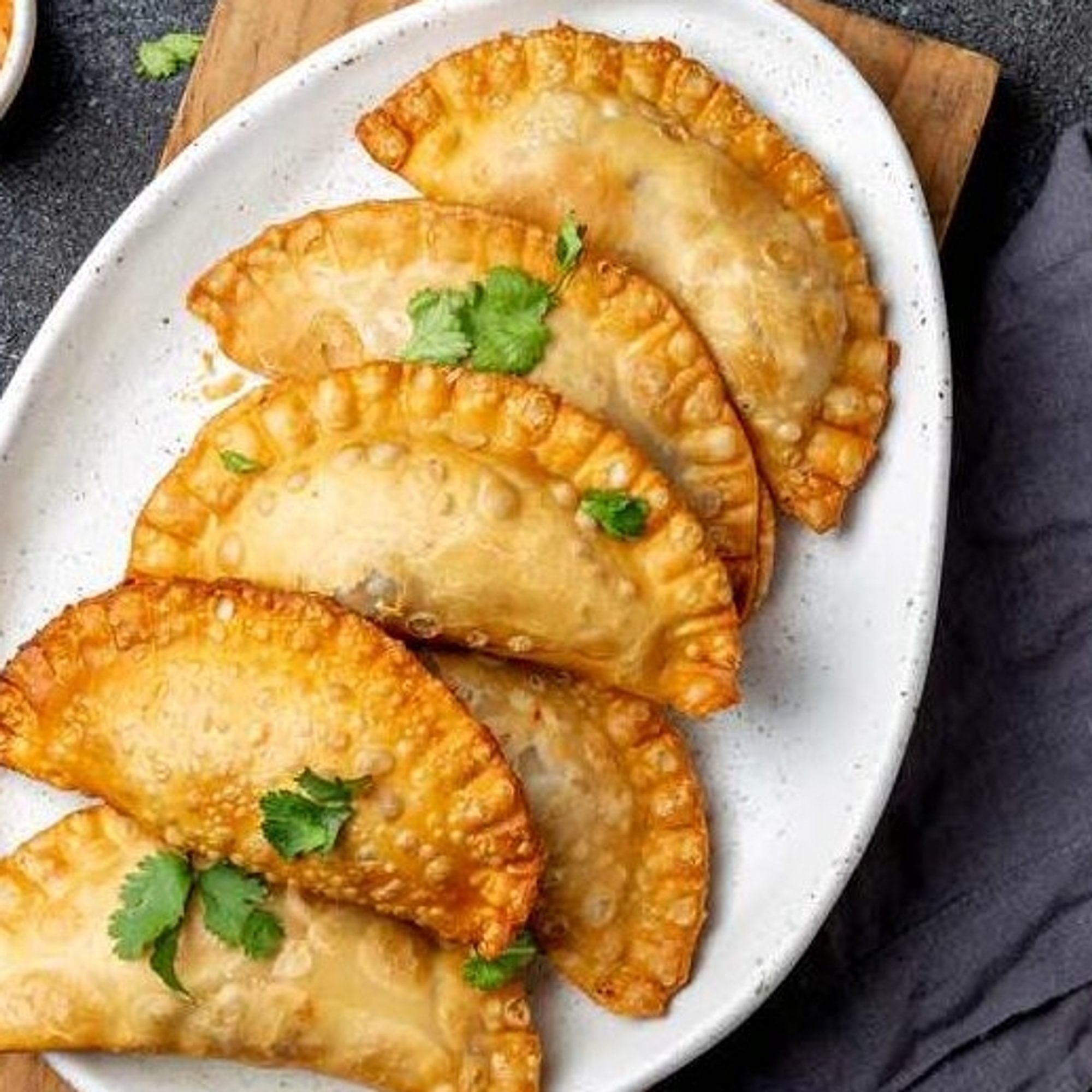 2 Ground Beef Cheese Empanadas