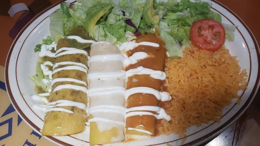 47. Enchiladas Bandera