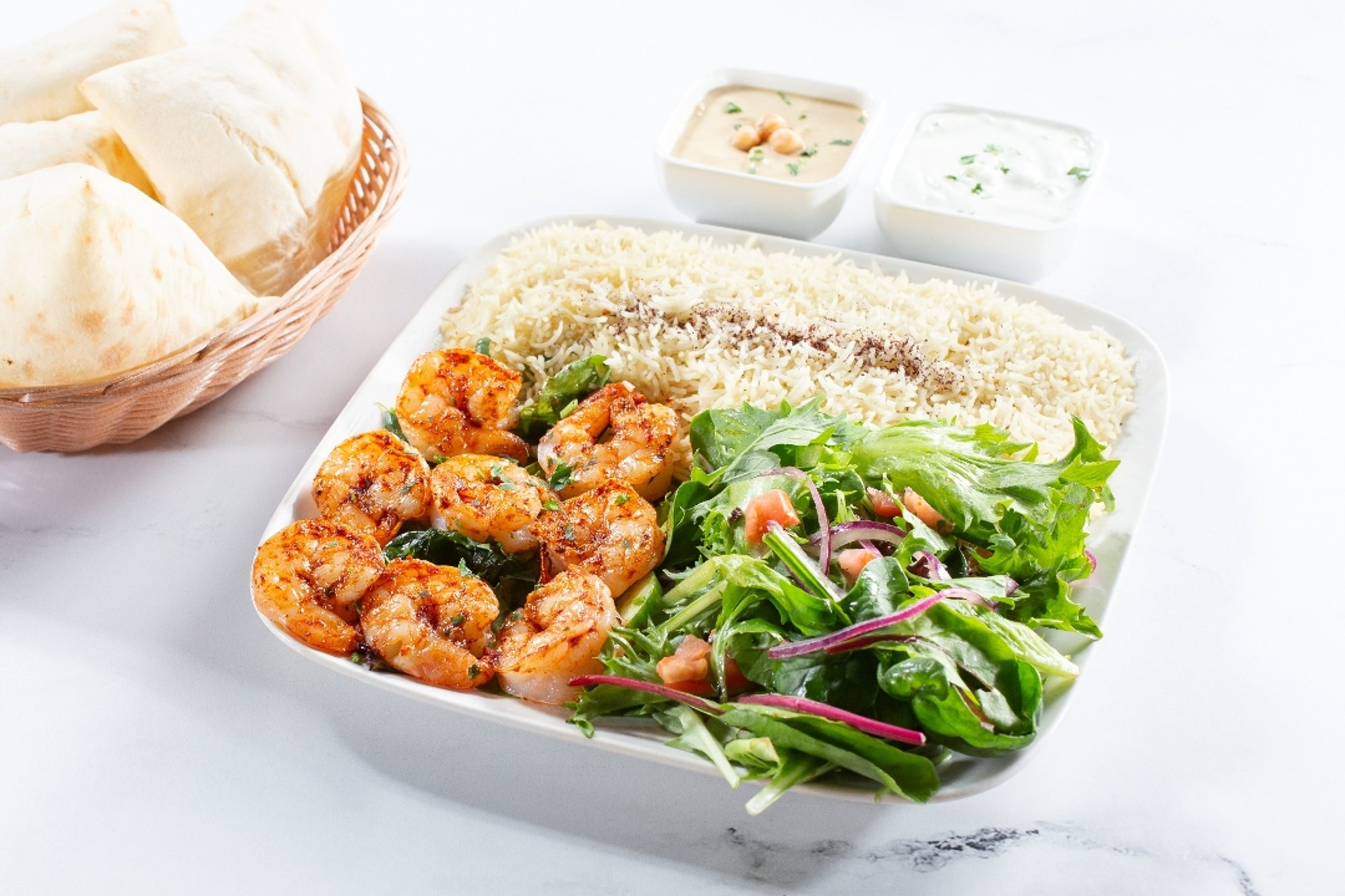 Grilled Shrimp Plate