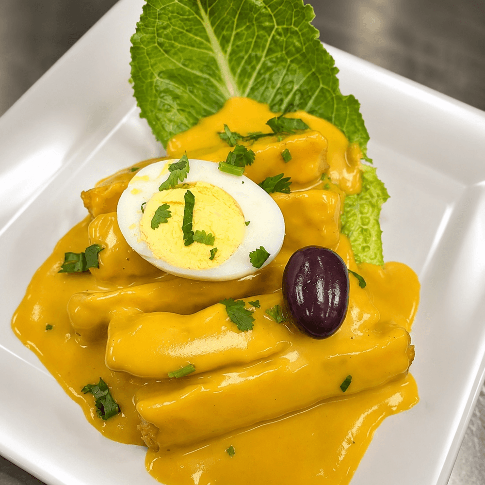 Yuca a la Huancaina