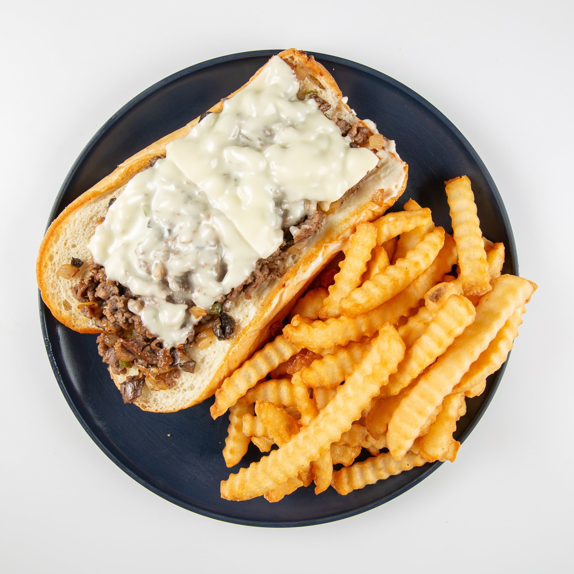 Philly W/ Fries & Drink