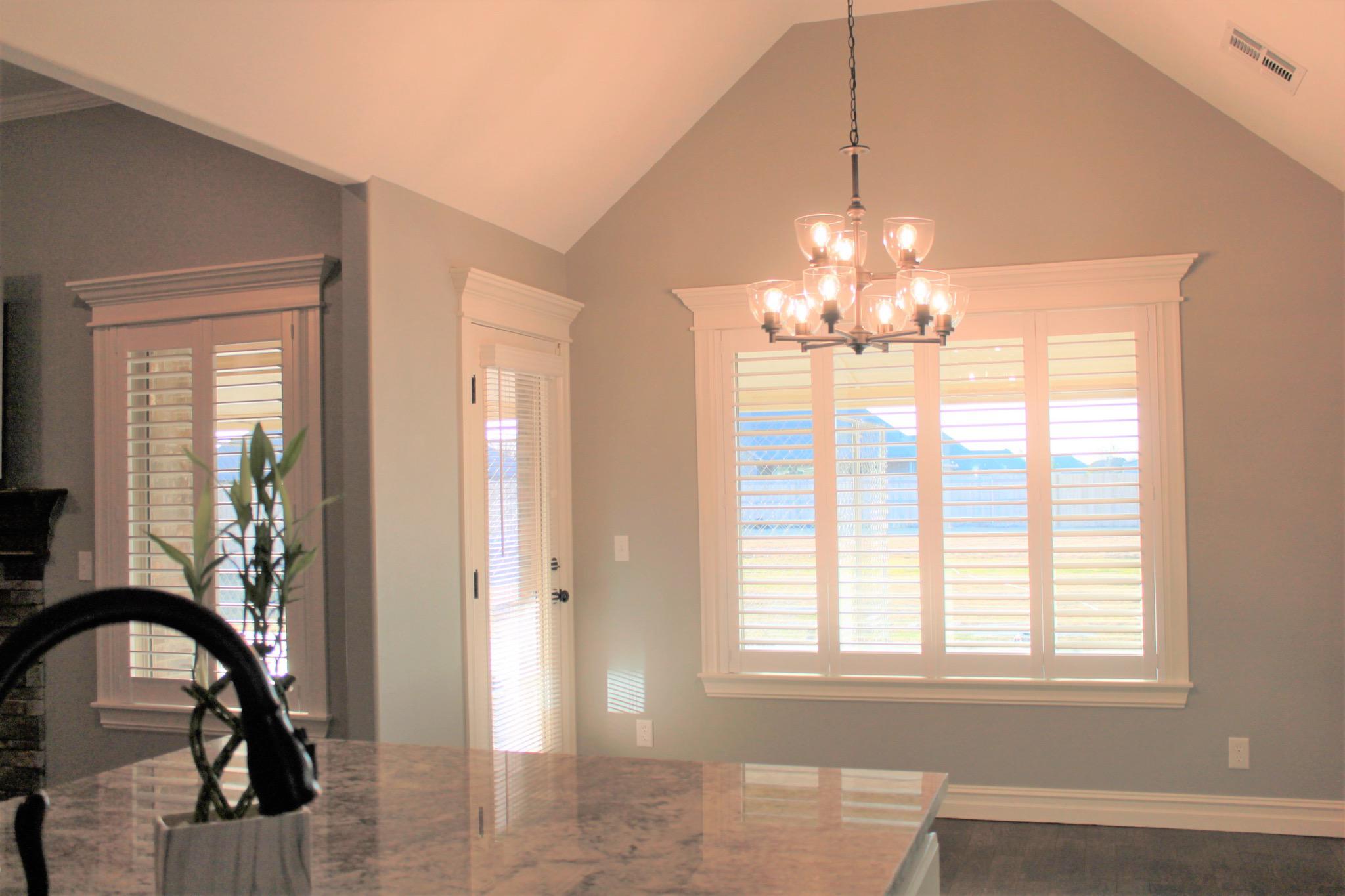 Norman Split Tilt Shutters are perfect for when you want privacy on the lower part of your window but don't want to restrict the view or light at the top. Shutters and Wood Blinds are timeless and a popular choice amongst homeowners.  BudgetBlindsOwasso  FreeConsultation  NormanShutters  SplitTiltSh