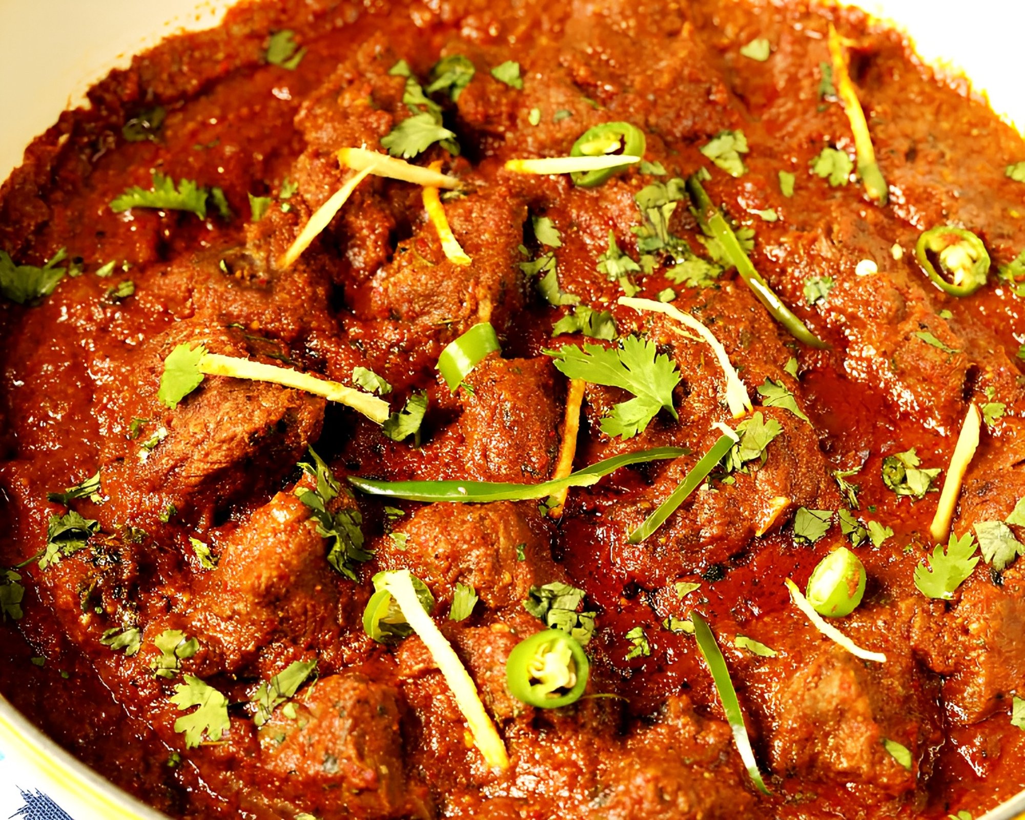 Lamb Kadhai Methiwala