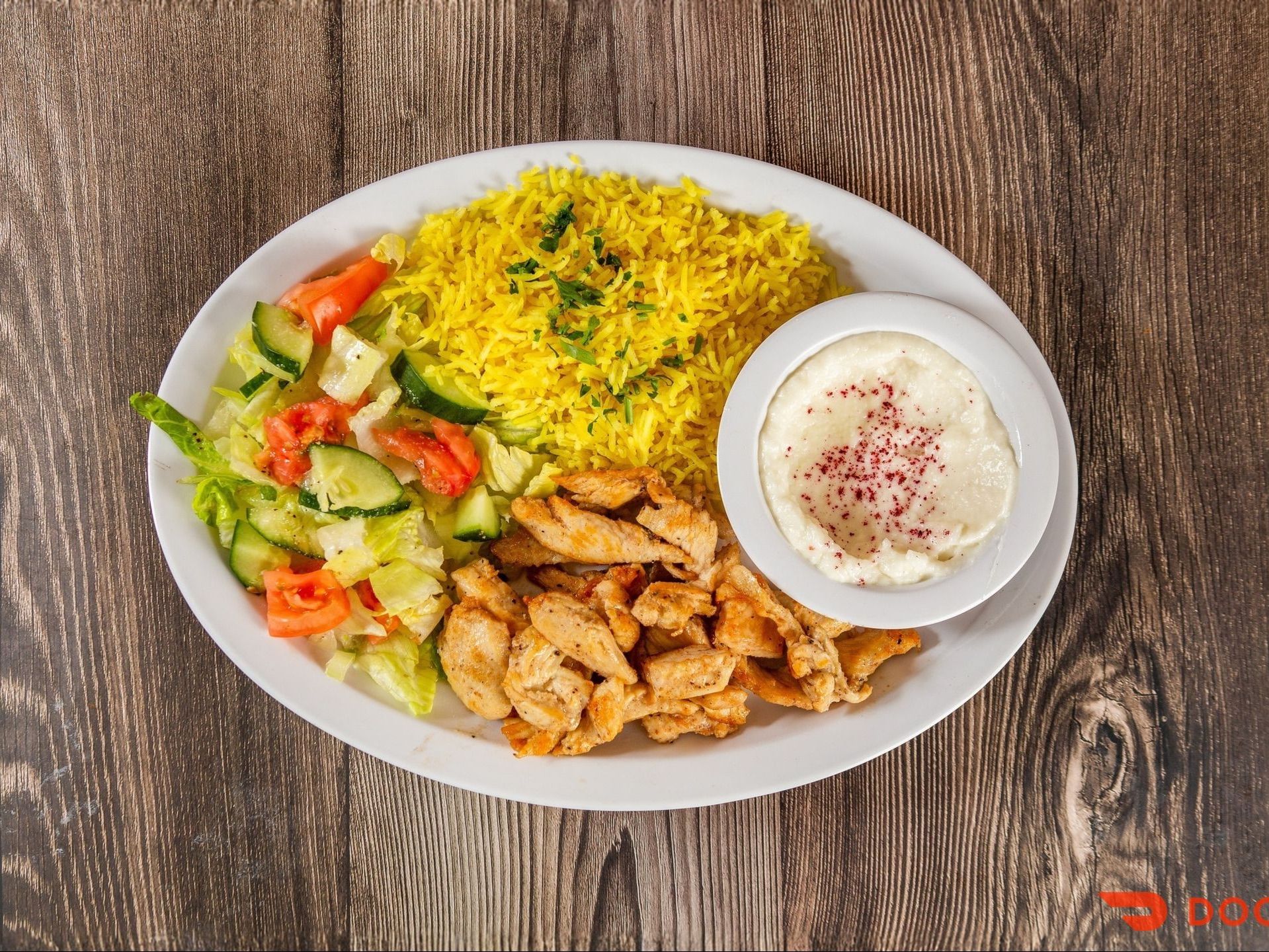 Chicken Shawarma Plate