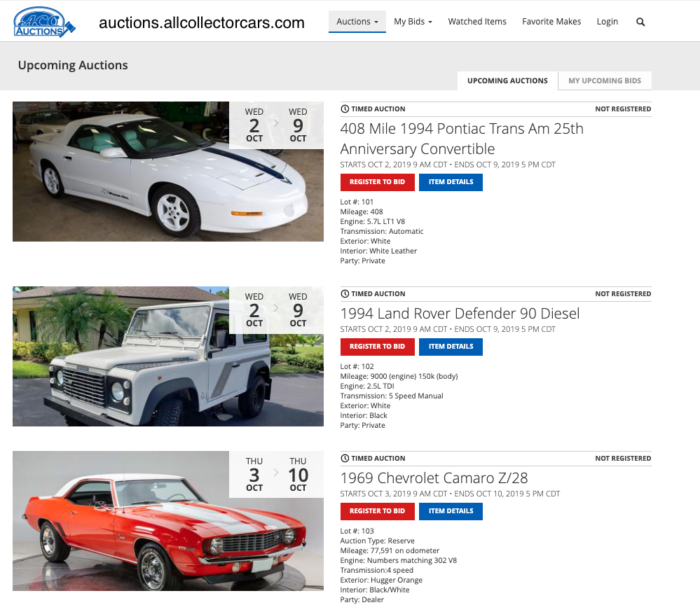 AllCollectorCars.com | ACC Image