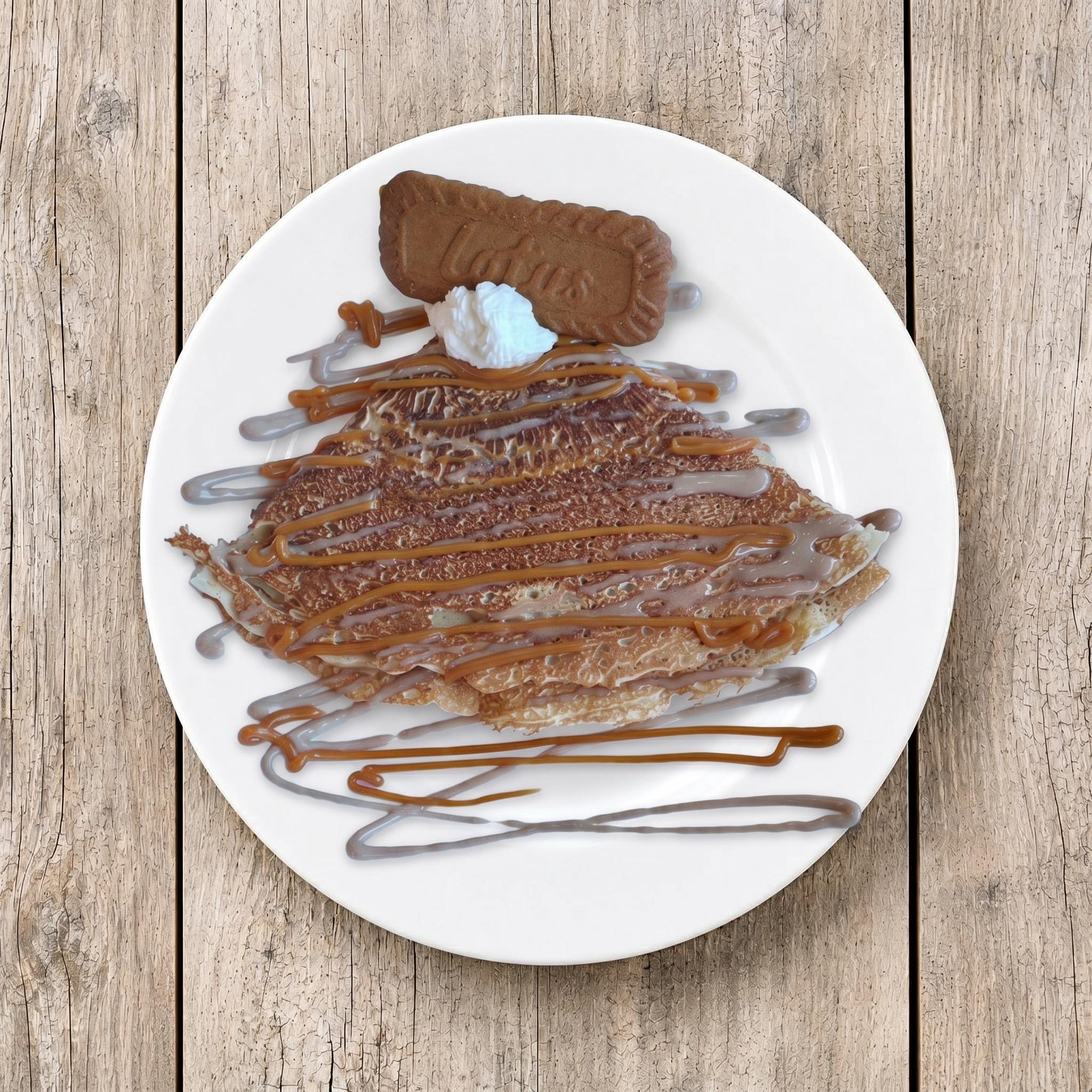 Biscoff Biscuit Crepe