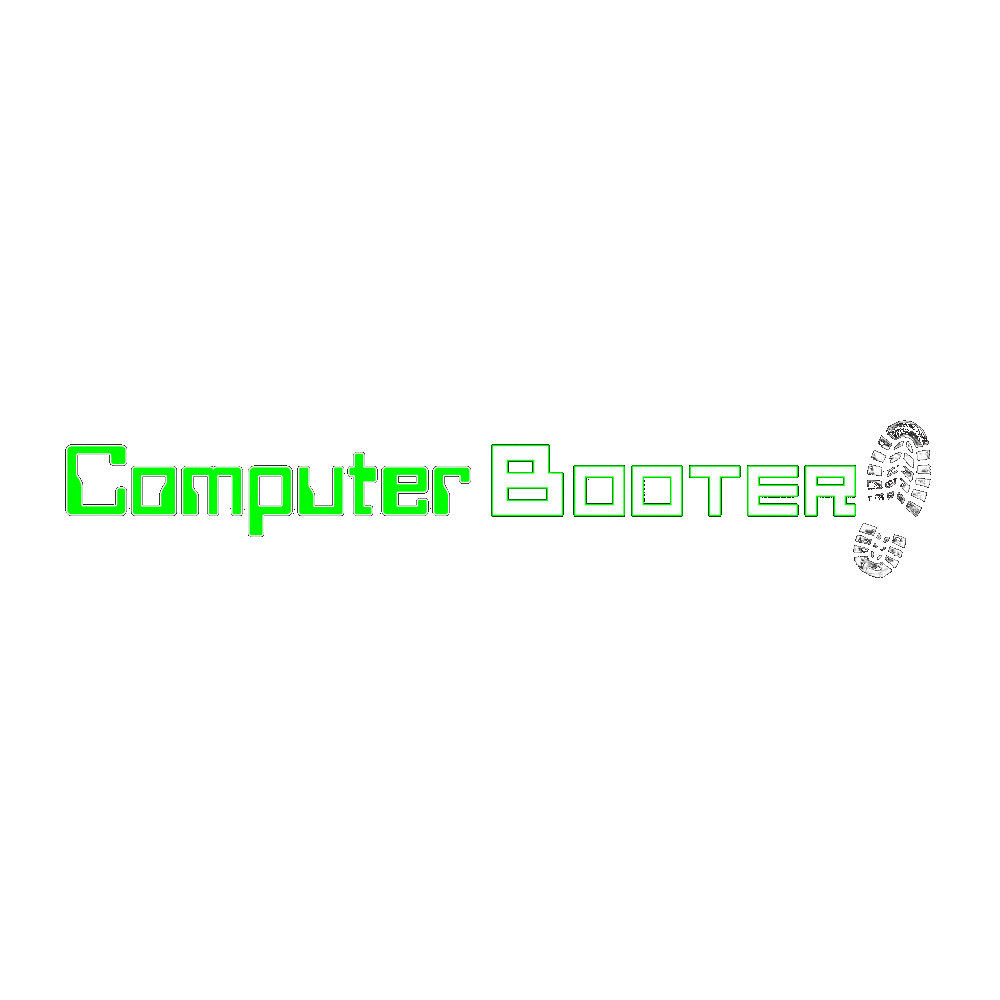 Computer Booter Repair and Video Games Logo