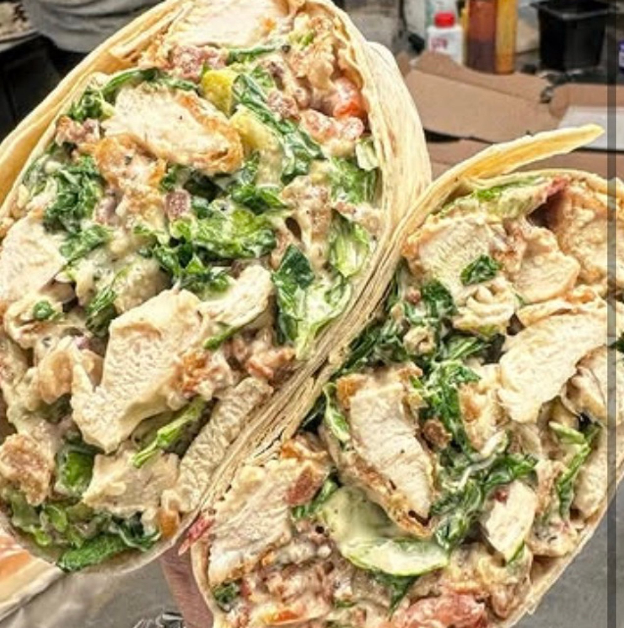 Chicken Caesar Wrap