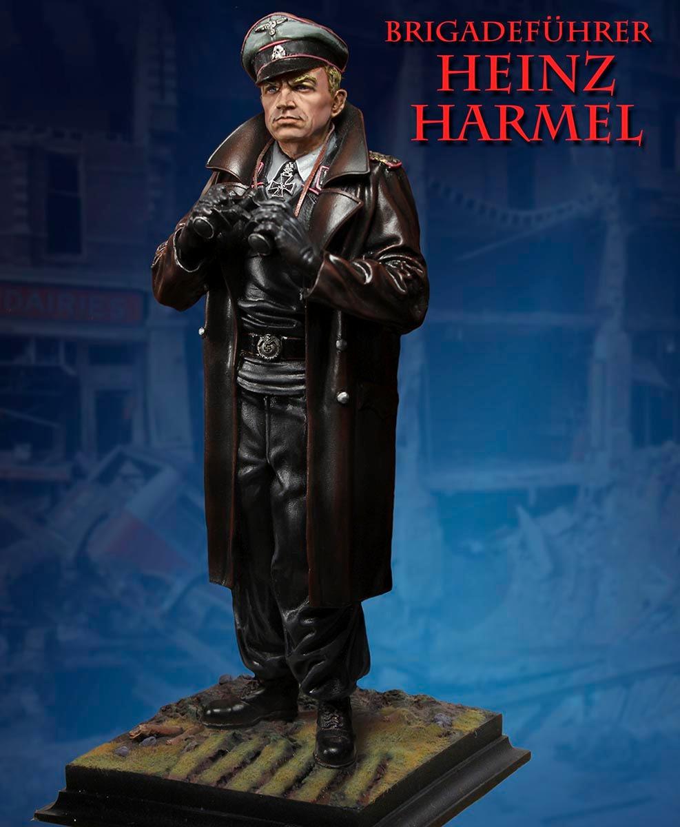 WW2 German Heinz Harmel Statue as portrayed by Hardy Kruger