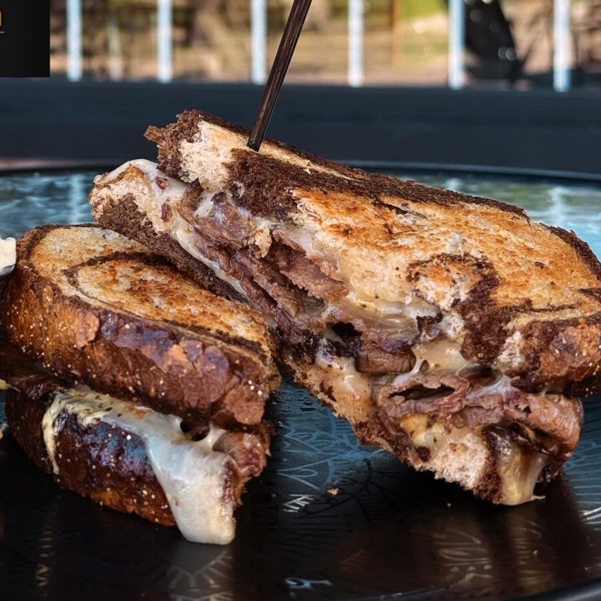 Pastrami Melt Sandwich