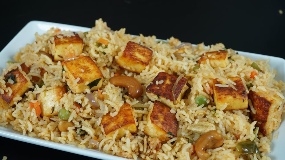 Kaju Paneer Biryani