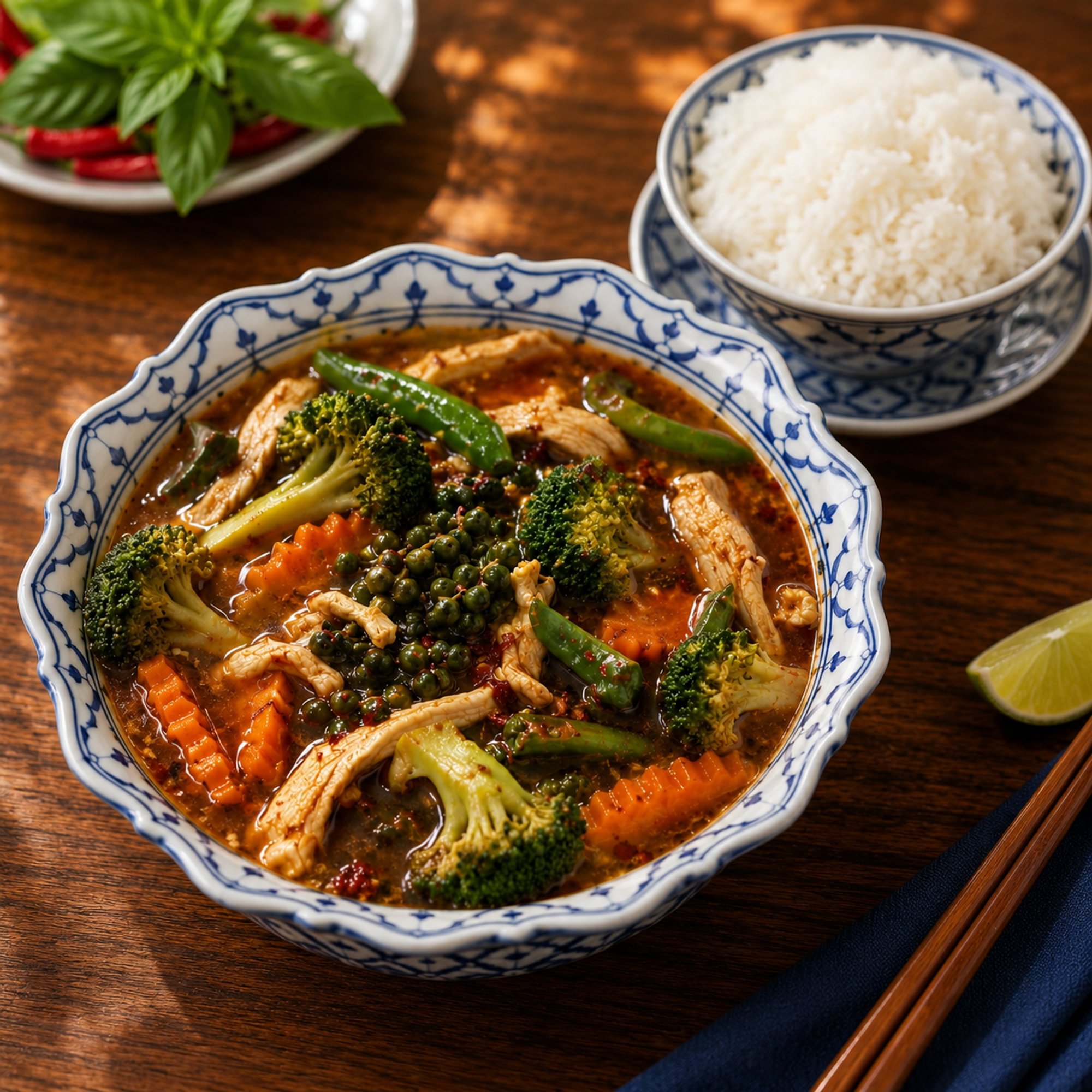 Jungle Curry (Medium or Thai Spicy) 🌶️🌶️🌶️