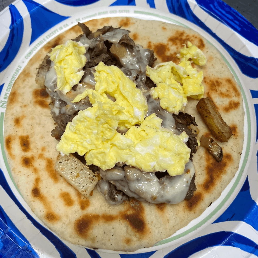 Steak & Egg Pita