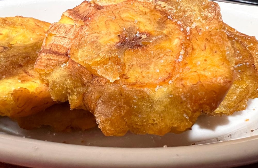 TOSTONES | FRIED GREEN PLANTAINS