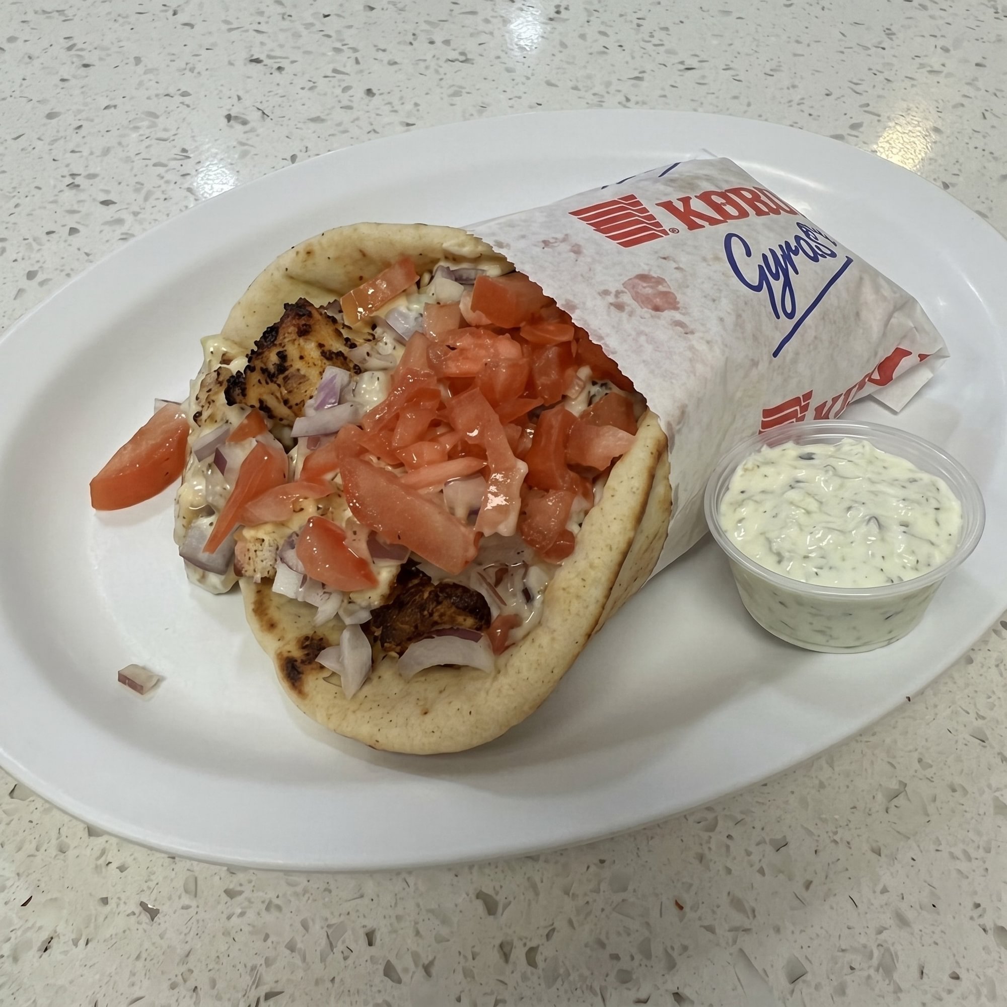 Shrimp Gyros