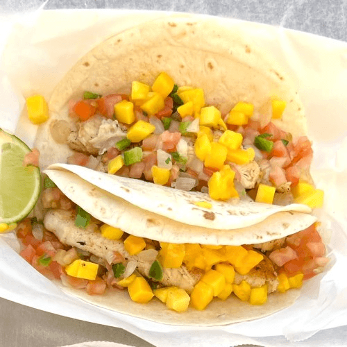 Jamaican Jerk Chicken Taco