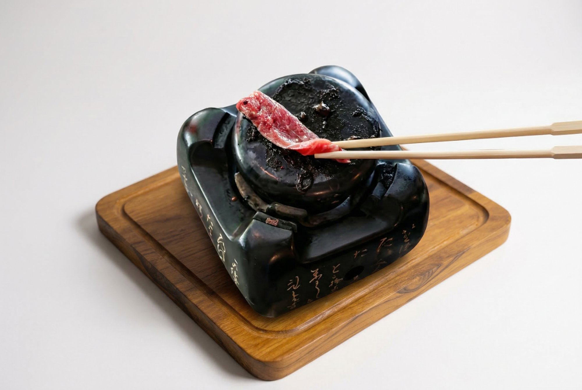 Lava Stone Wagyu Steak