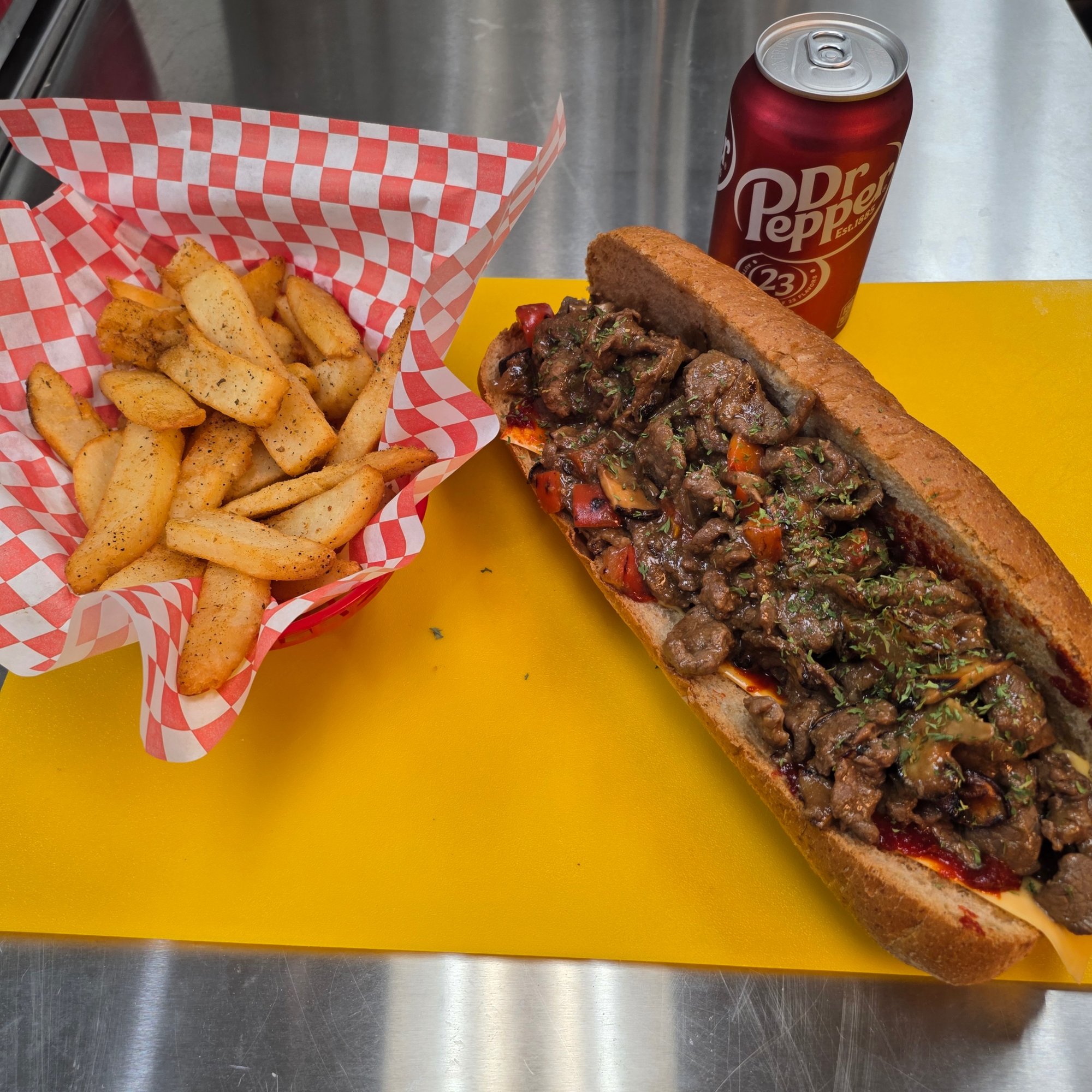 Bulgogi Cheesesteak Sub Combo