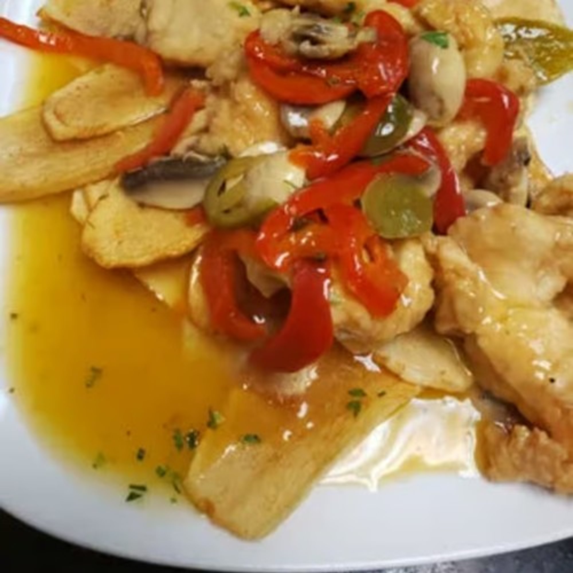 Breast of Chicken Murphy Alla "Stitch"