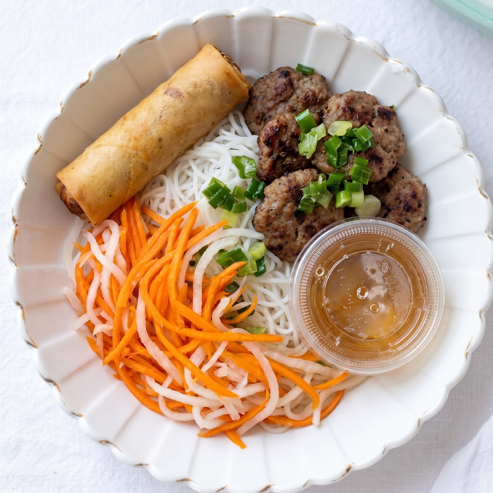 D1. Bún Thịt Nướng / Chargrilled Pork Vermicelli